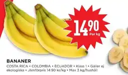 Willys Bananer erbjuda