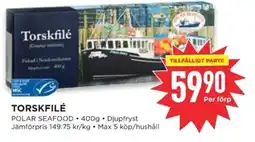 Willys POLAR SEAFOOD Torskfilé erbjuda