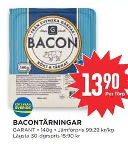 Willys GARANT Bacontärningar erbjuda