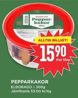 Willys ELDORADO Pepparkakor erbjuda