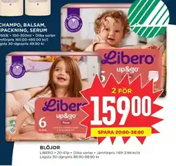 Willys LIBERO Blöjor erbjuda