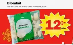 Pekås Blomkål, SEK 12 erbjuda