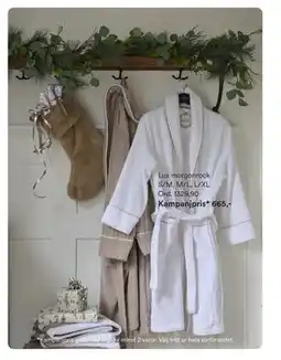 Hemtex Lux morgonrock, SEK 665 erbjuda