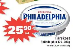 Nära dej Färskost, SEK 25.9 erbjuda