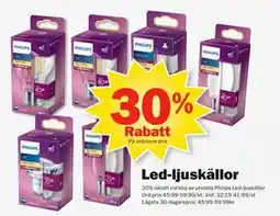 Pekås Led-ljuskällor erbjuda