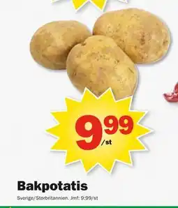 Pekås Bakpotatis, SEK 9.99 erbjuda