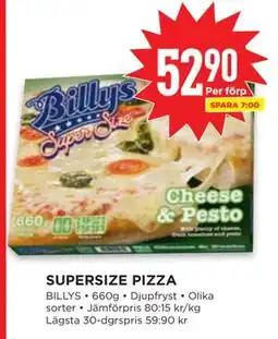 Willys SUPERSIZE PIZZA, SEK 52.9 erbjuda