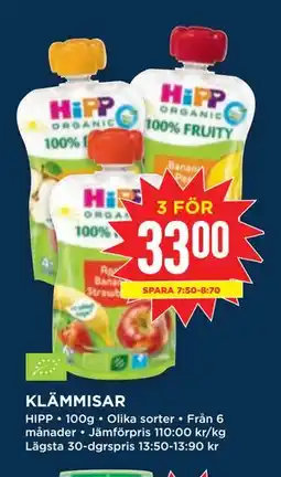 Willys KLÄMMISAR, SEK 33 erbjuda