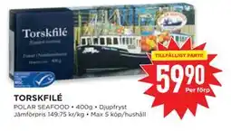 Willys TORSKFILÉ, SEK 59.9 erbjuda