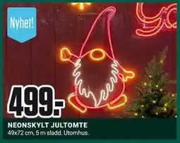 ÖoB NEONSKYLT JULTOMTE, SEK 499 erbjuda