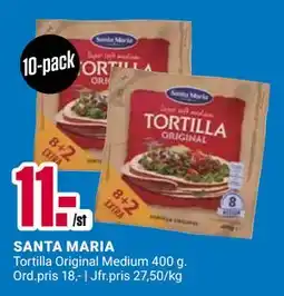 ÖoB SANTA MARIA, SEK 11 erbjuda