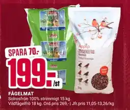 ÖoB FÅGELMAT, SEK 199 erbjuda