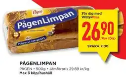Willys PÅGENLIMPAN, Medlemspris erbjuda