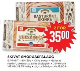 Willys SKIVAT SMÖRGÅSPÅLÄGG, SEK 35 erbjuda