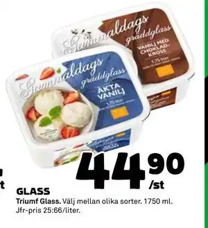 Coop Daglivs GLASS, SEK 44.9 erbjuda