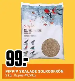 ÖoB PIPPIP SKALADE SOLROSFRÖN, SEK 99 erbjuda