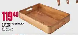 ÖoB SERVERINGSBRICKA AKACIA, SEK 119.4 erbjuda
