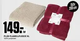 ÖoB PLÄD FLANELLFLEECE XL, SEK 149 erbjuda