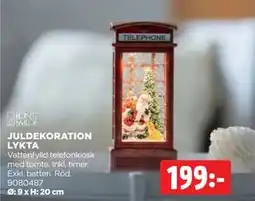 Jem&Fix JULDEKORATION LYKTA, SEK 199 erbjuda