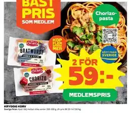 Coop Daglivs KRYDDIG KORV, Medlemspris erbjuda