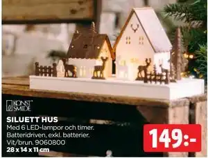 Jem&Fix SILUETT HUS, SEK 149 erbjuda