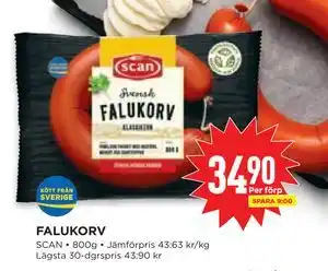 FALUKORV, SEK 34.9