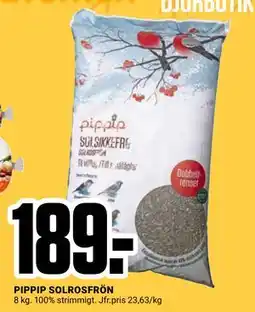 ÖoB PIPPIP SOLROSFRÖN, SEK 189 erbjuda