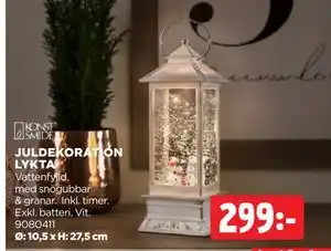 JULDEKORATION LYKTA, SEK 299