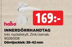 Jem&Fix INNERDÖRRHANDTAG, SEK 169 erbjuda