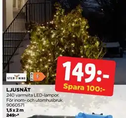Jem&Fix LJUSNÄT, SEK 149 erbjuda