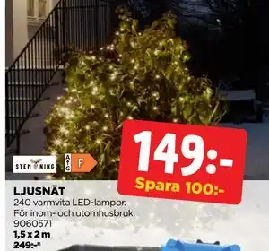 Jem&Fix LJUSNÄT, SEK 149 erbjuda