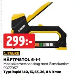 Jem&Fix HÄFTPISTOL 6-I-1, SEK 299 erbjuda