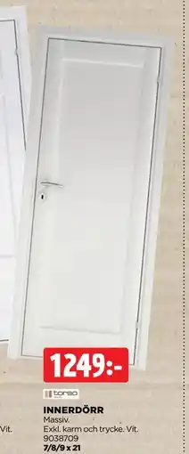 Jem&Fix INNERDÖRR, SEK 1249 erbjuda