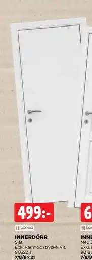 Jem&Fix INNERDÖRR, SEK 499 erbjuda