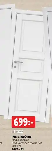 Jem&Fix INNERDÖRR, SEK 699 erbjuda