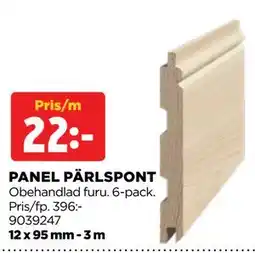 Jem&Fix PANEL PÄRLSPONT, SEK 22 erbjuda