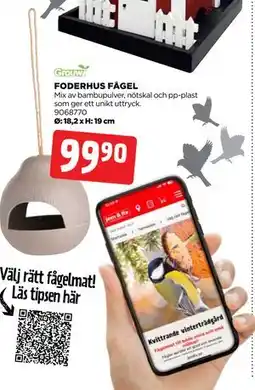 Jem&Fix FODERHUS FÅGEL, SEK 99.9 erbjuda