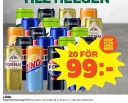 Coop Daglivs LÄSK, SEK 99 erbjuda