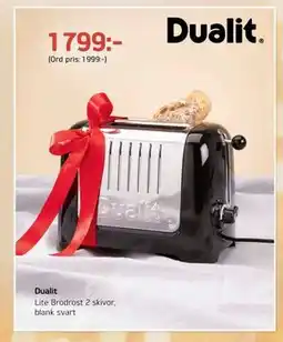 Önska Dualit, SEK 1799 erbjuda