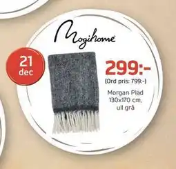 Önska Morgan Pläd, SEK 299 erbjuda