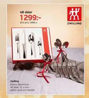 Önska Zwilling, SEK 1299 erbjuda