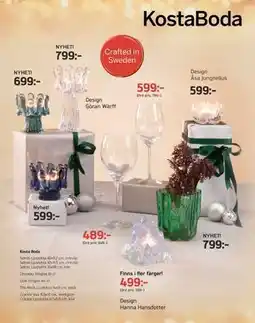 Önska Kosta Boda erbjuda
