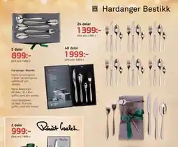 Önska Hardanger Bestikk erbjuda