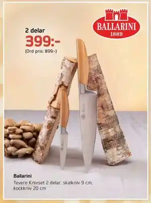 Önska Ballarini, SEK 399 erbjuda