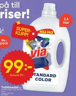 DollarStore Tvättmedel Via erbjuda