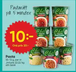 DollarStore PASTA erbjuda