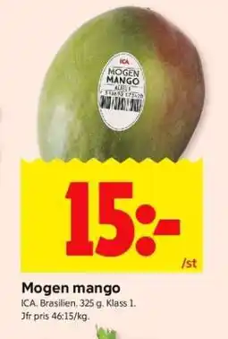 ICA Supermarket Mogen Mango erbjuda
