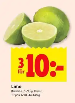 ICA Supermarket Lime erbjuda