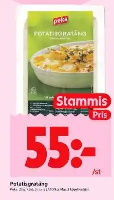 ICA Supermarket POTATISGRATÄNG erbjuda