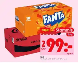 ICA Supermarket Coca-Cola, Fanta erbjuda